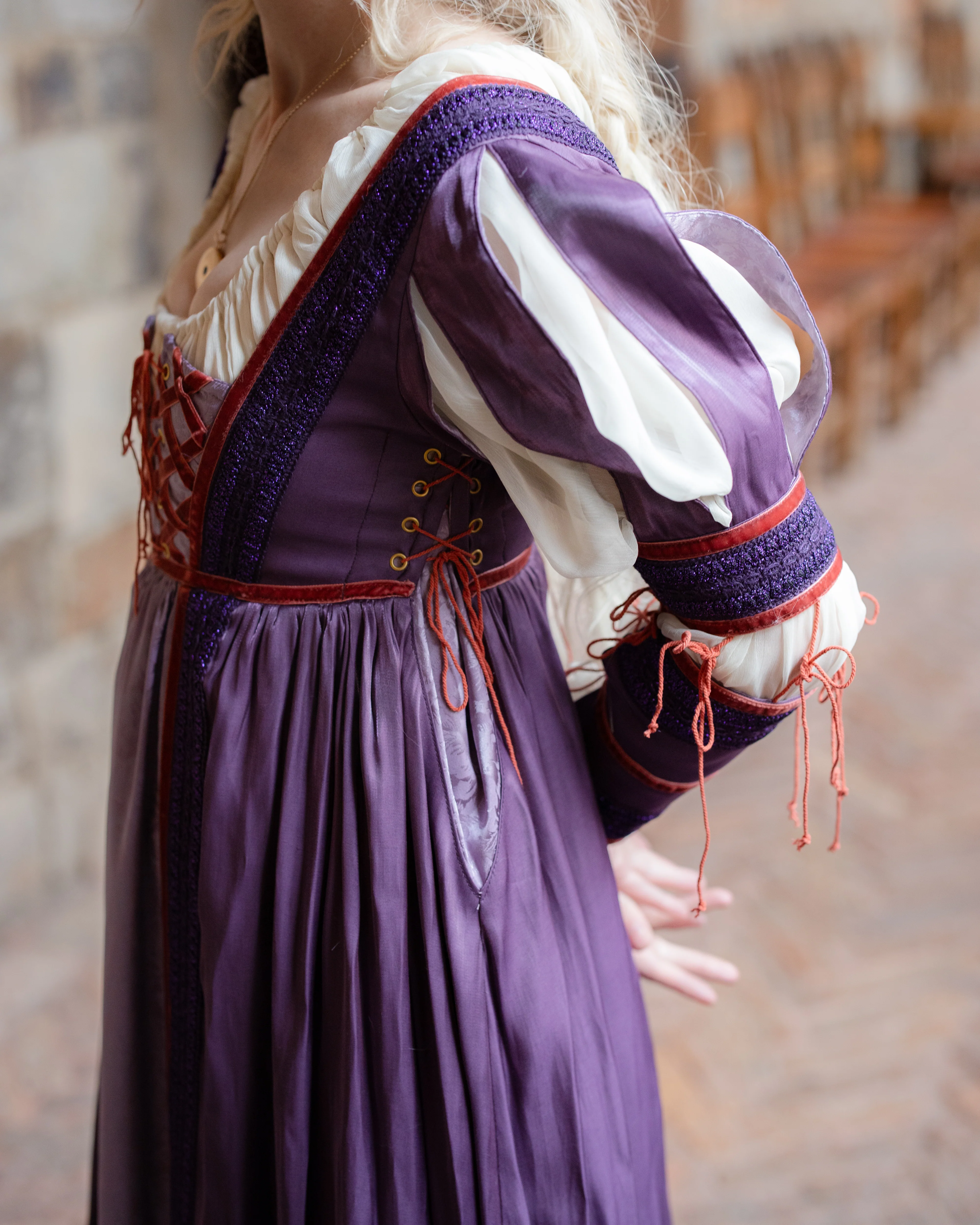 Amethyst Purple Lucrezia Gown - Image 11