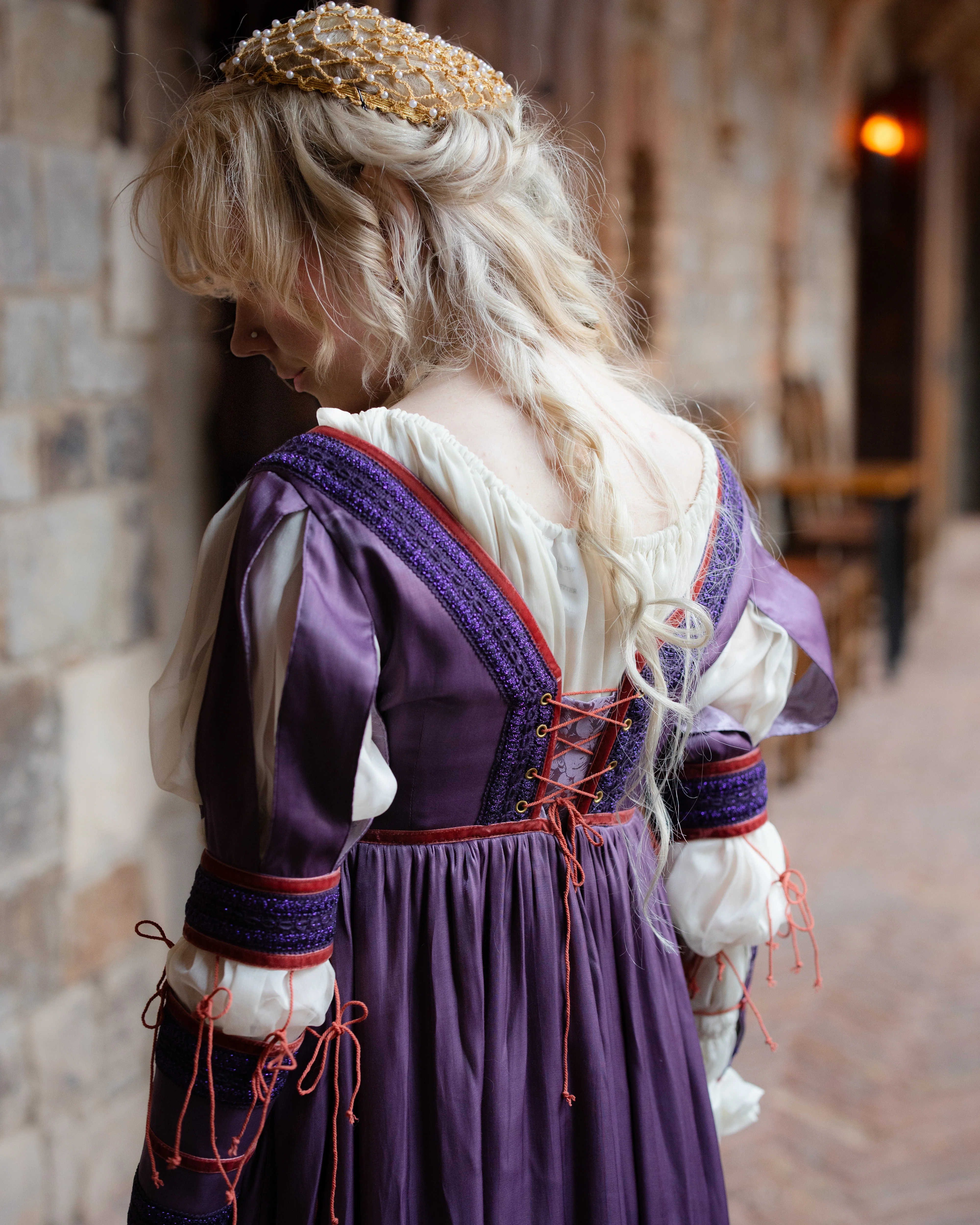 Amethyst Purple Lucrezia Gown - Image 12