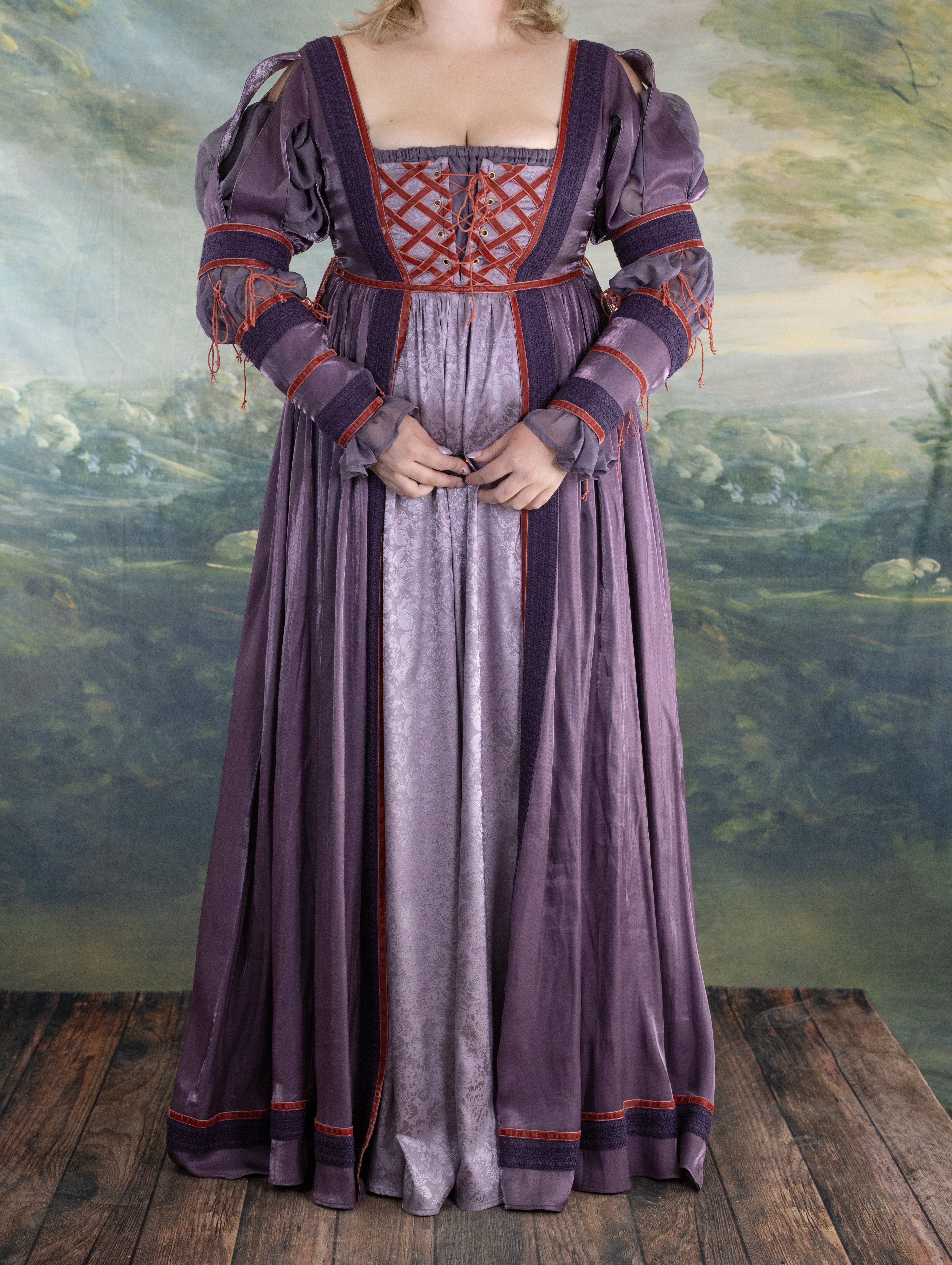 Amethyst Purple Lucrezia Gown - Image 17