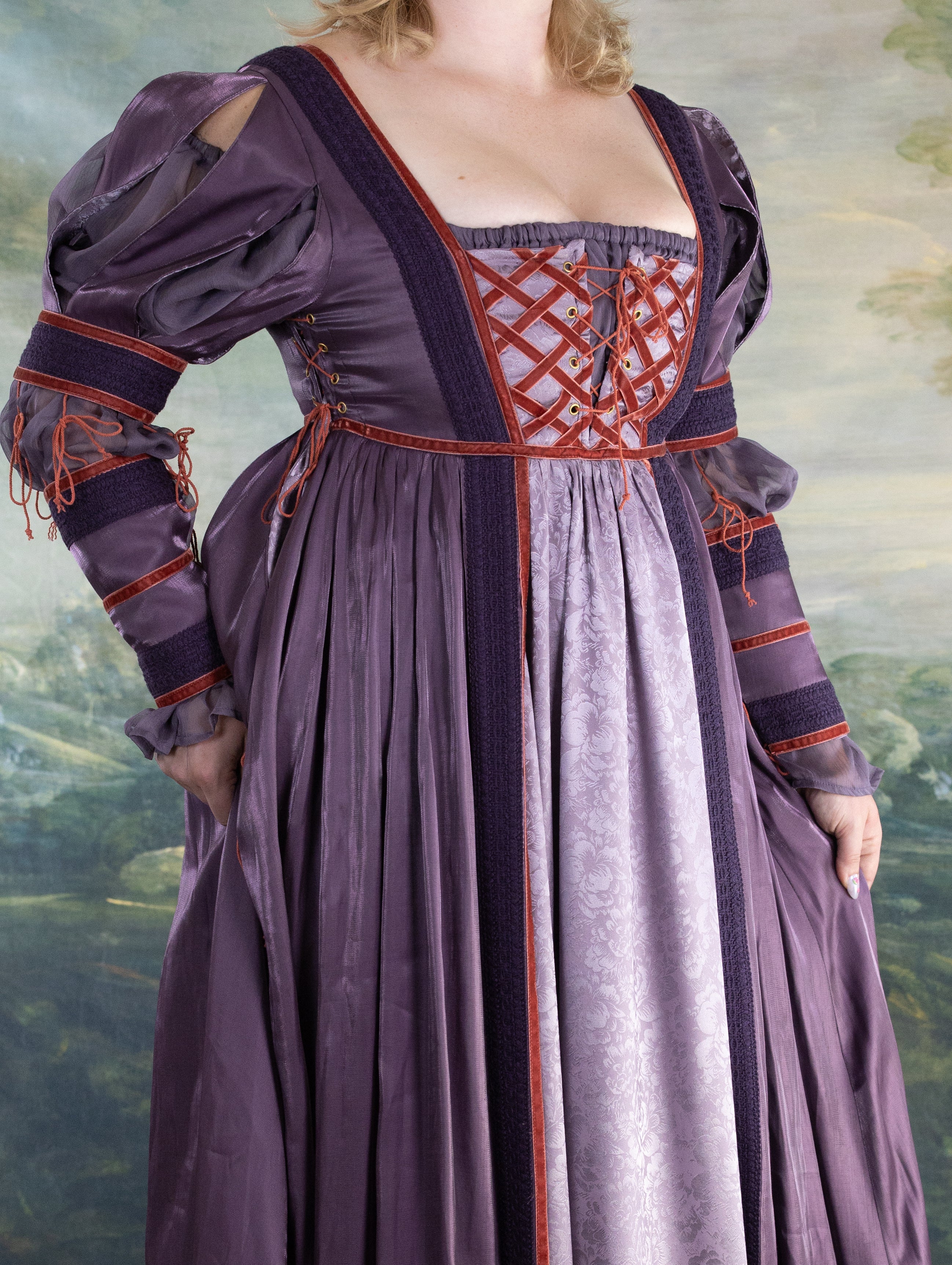 Amethyst Purple Lucrezia Gown - Image 18