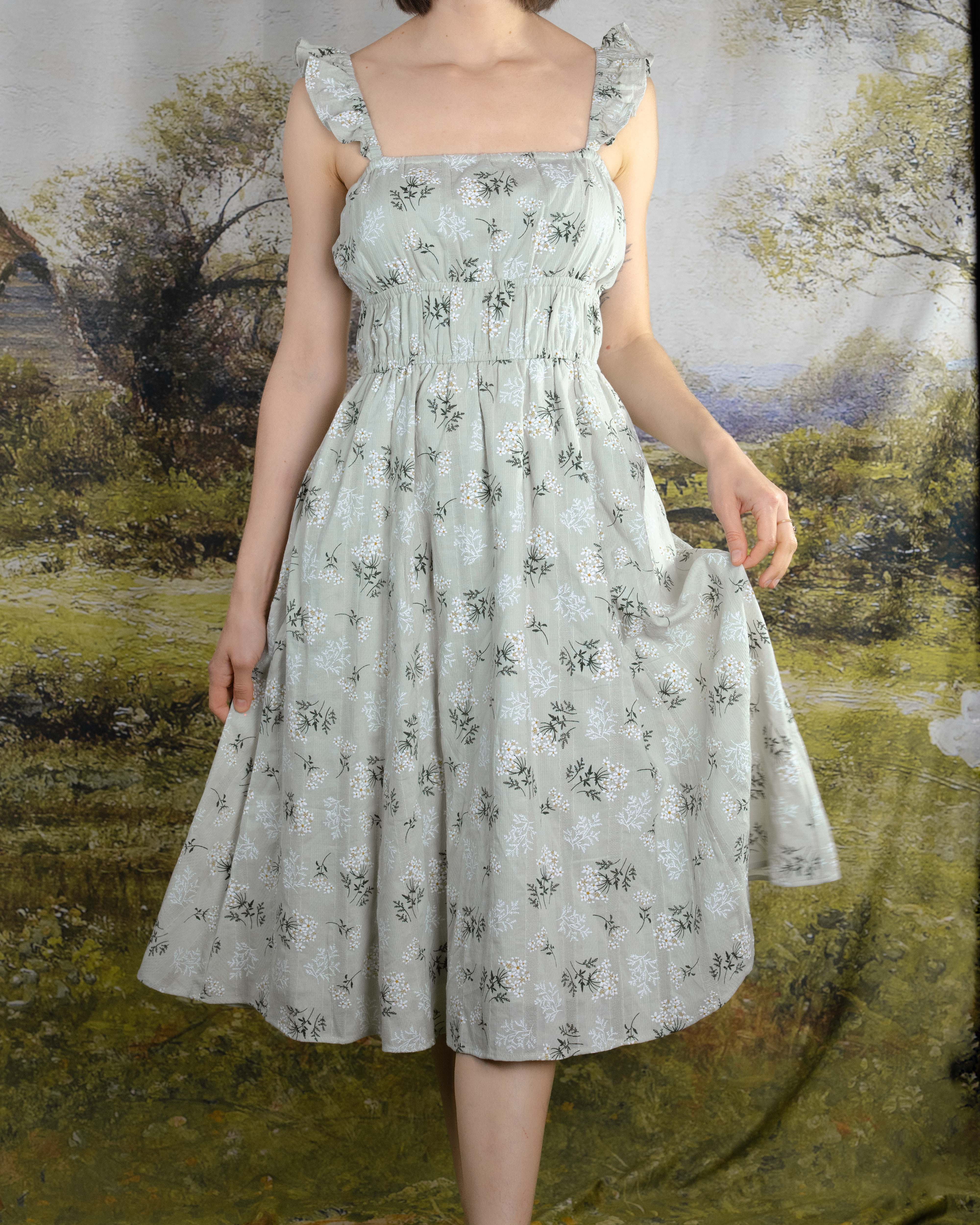 Floral Milkmaid Dress - Image 10