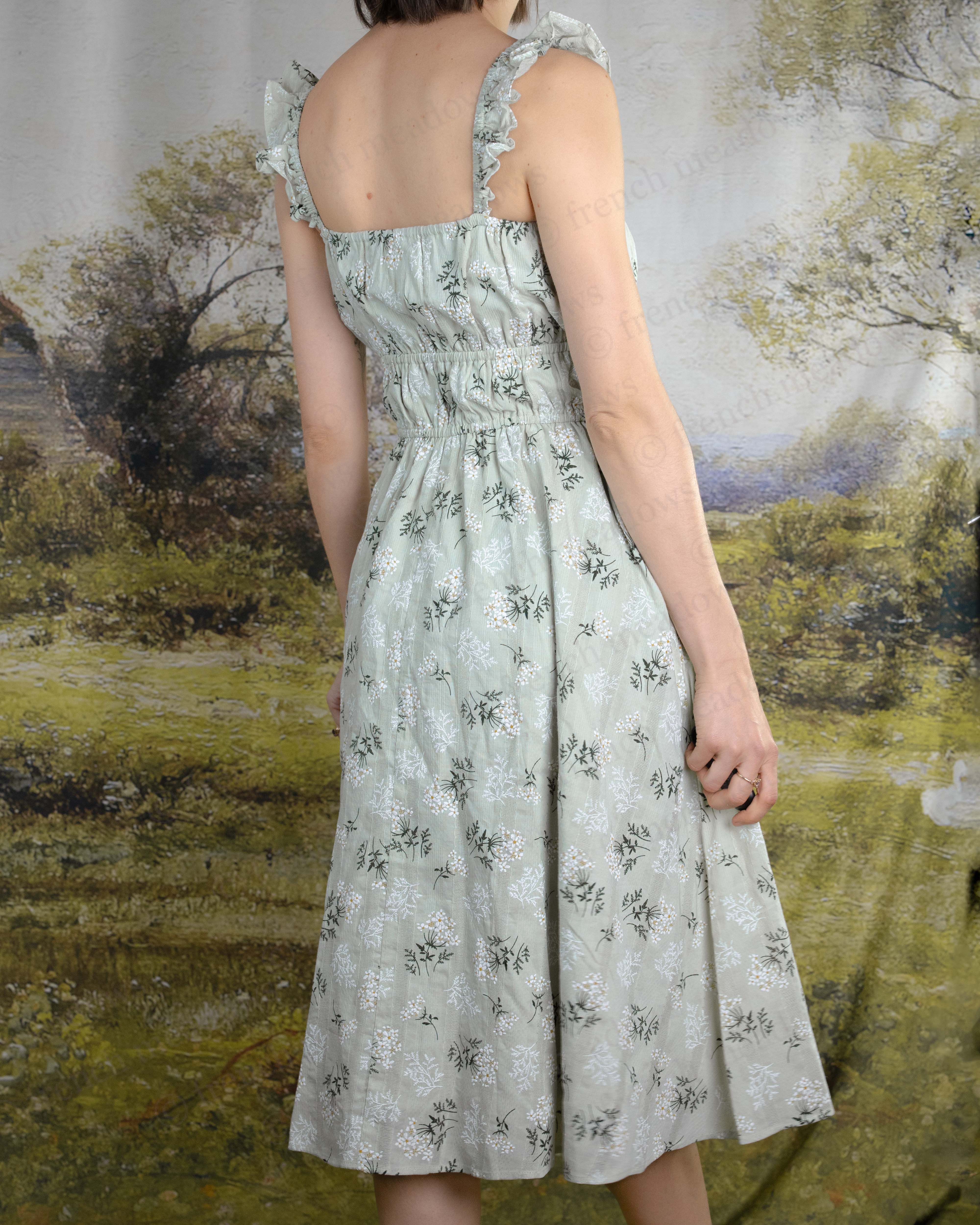 Floral Milkmaid Dress - Image 12