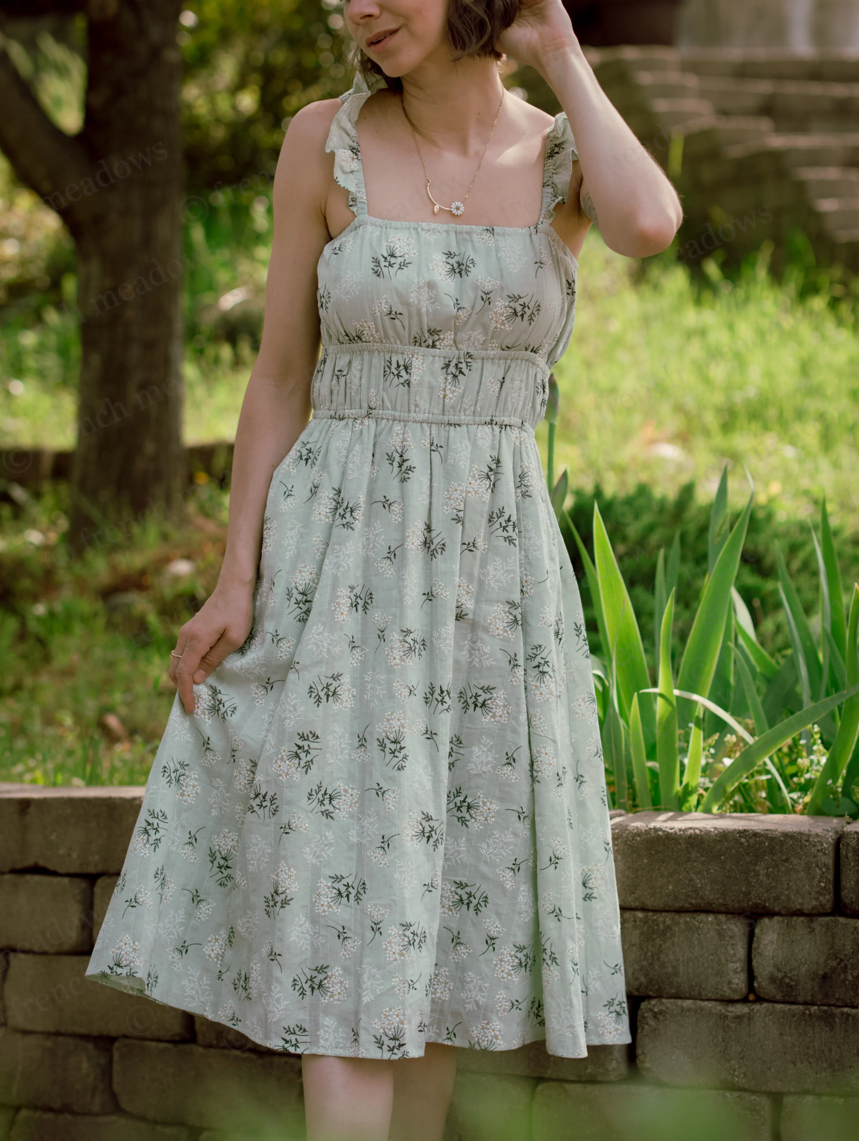 Floral Milkmaid Dress - Image 5