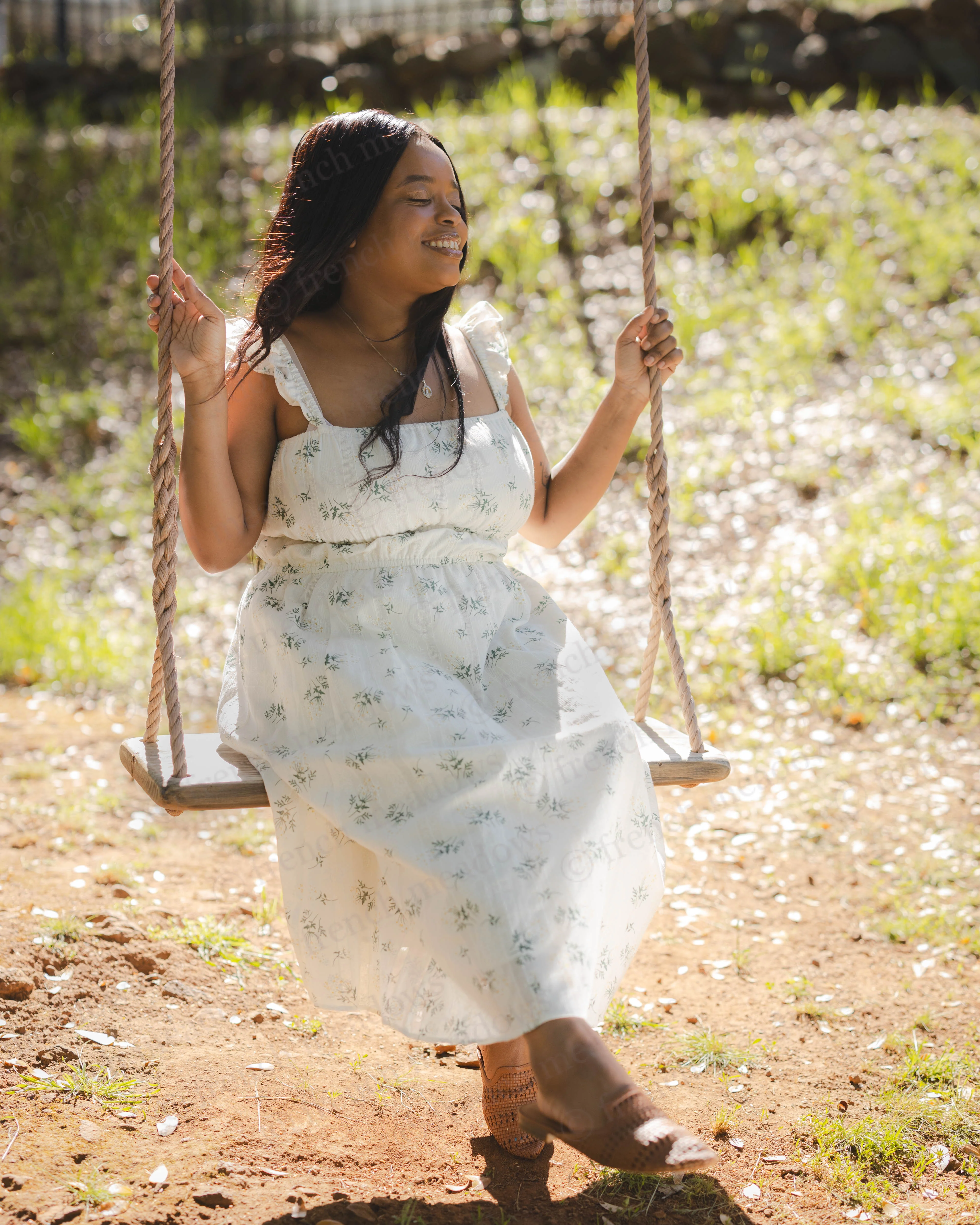 Floral Milkmaid Dress - Image 8