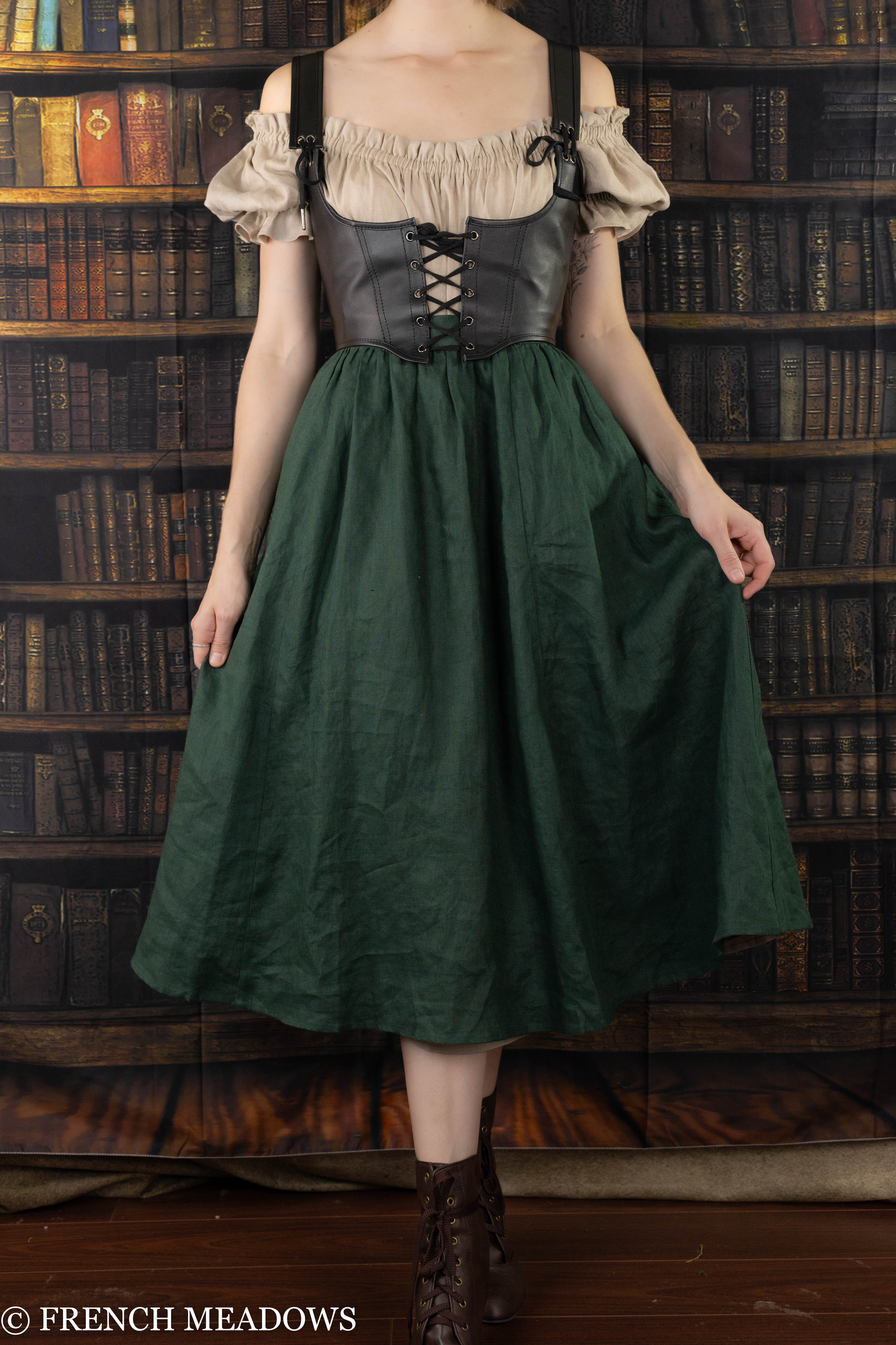 Leather Underbust Corset Belt - Image 13