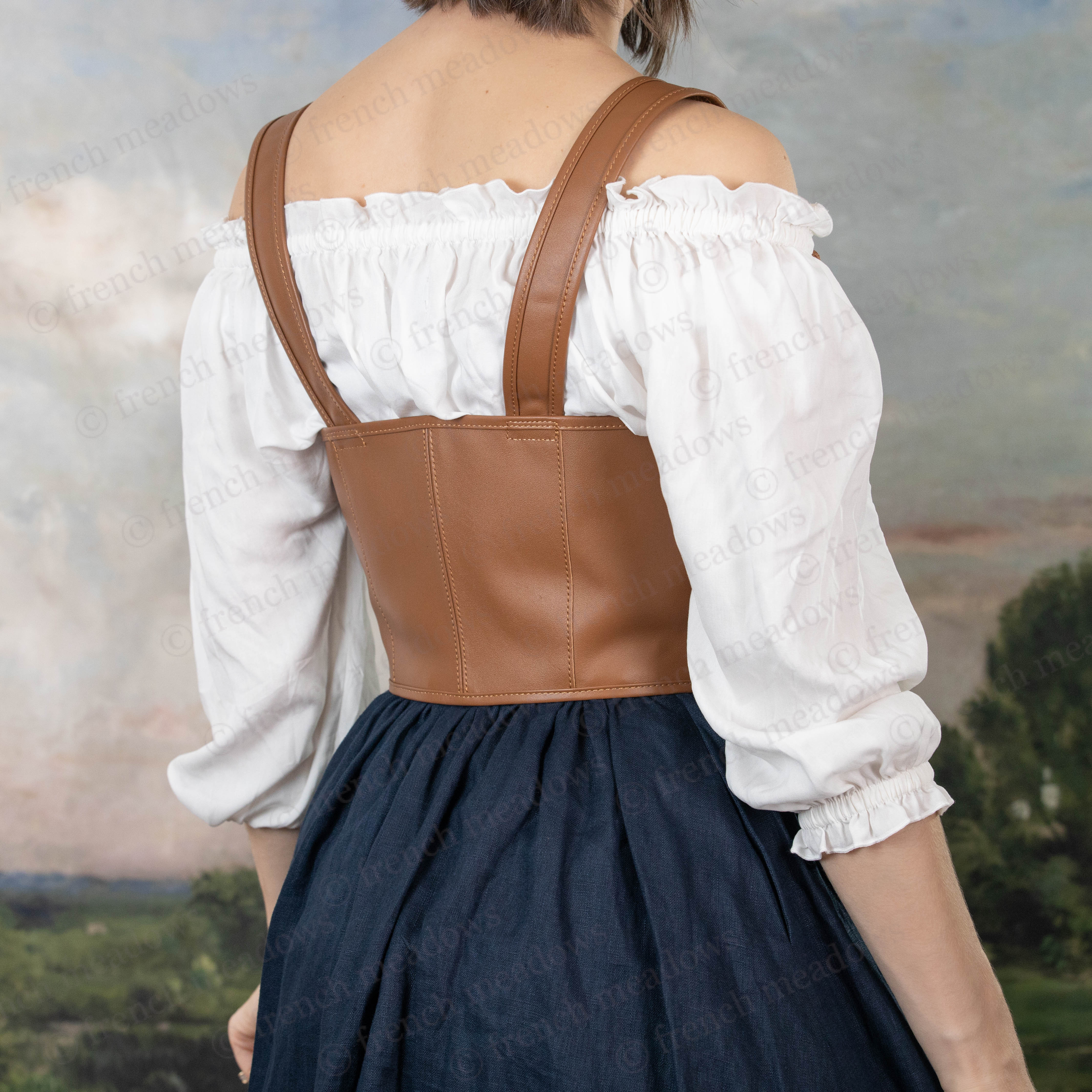 Leather Underbust Corset Belt - Image 17