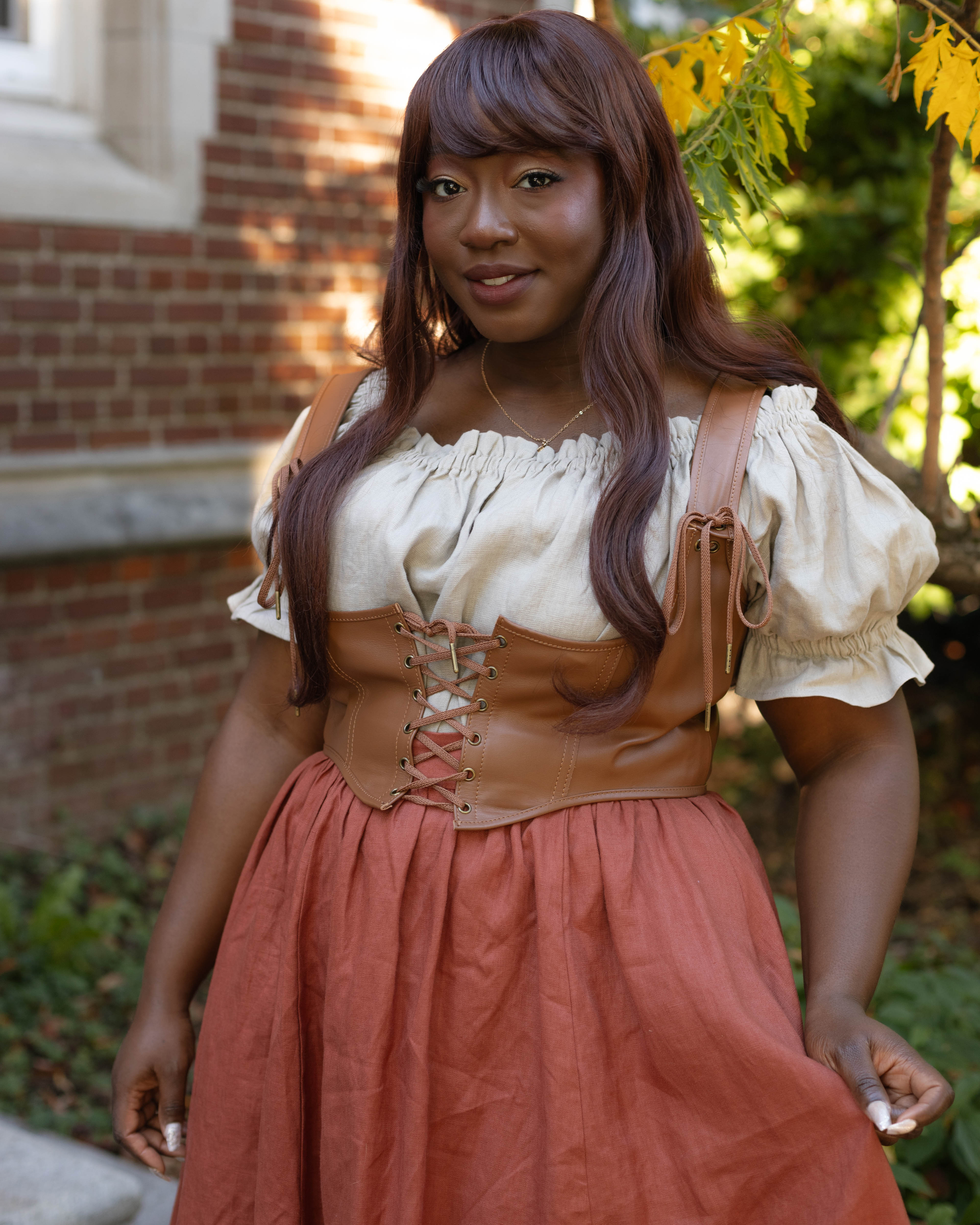 Leather Underbust Corset Belt - Image 7
