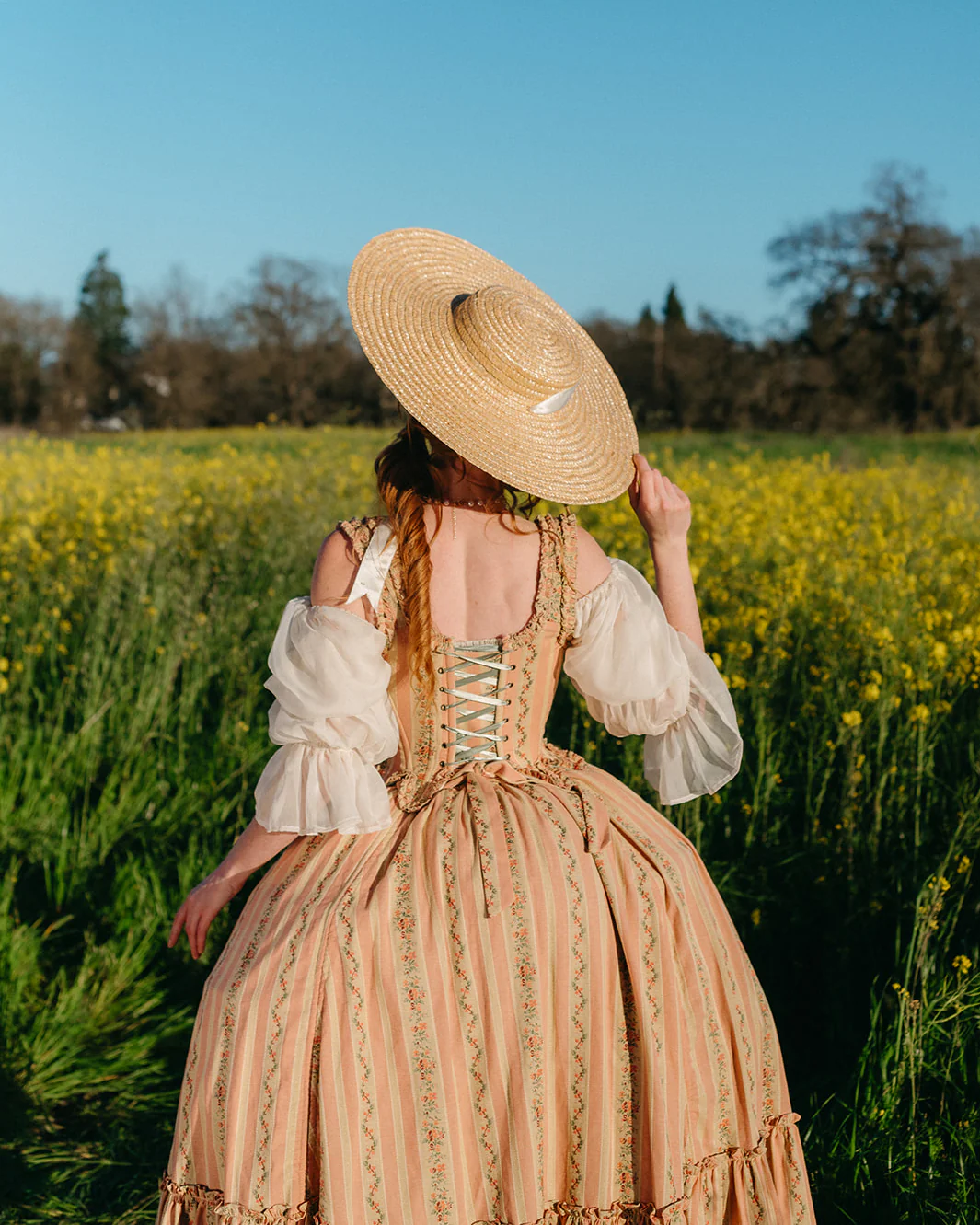 Rococo Pink 18th Century Stays - Image 10