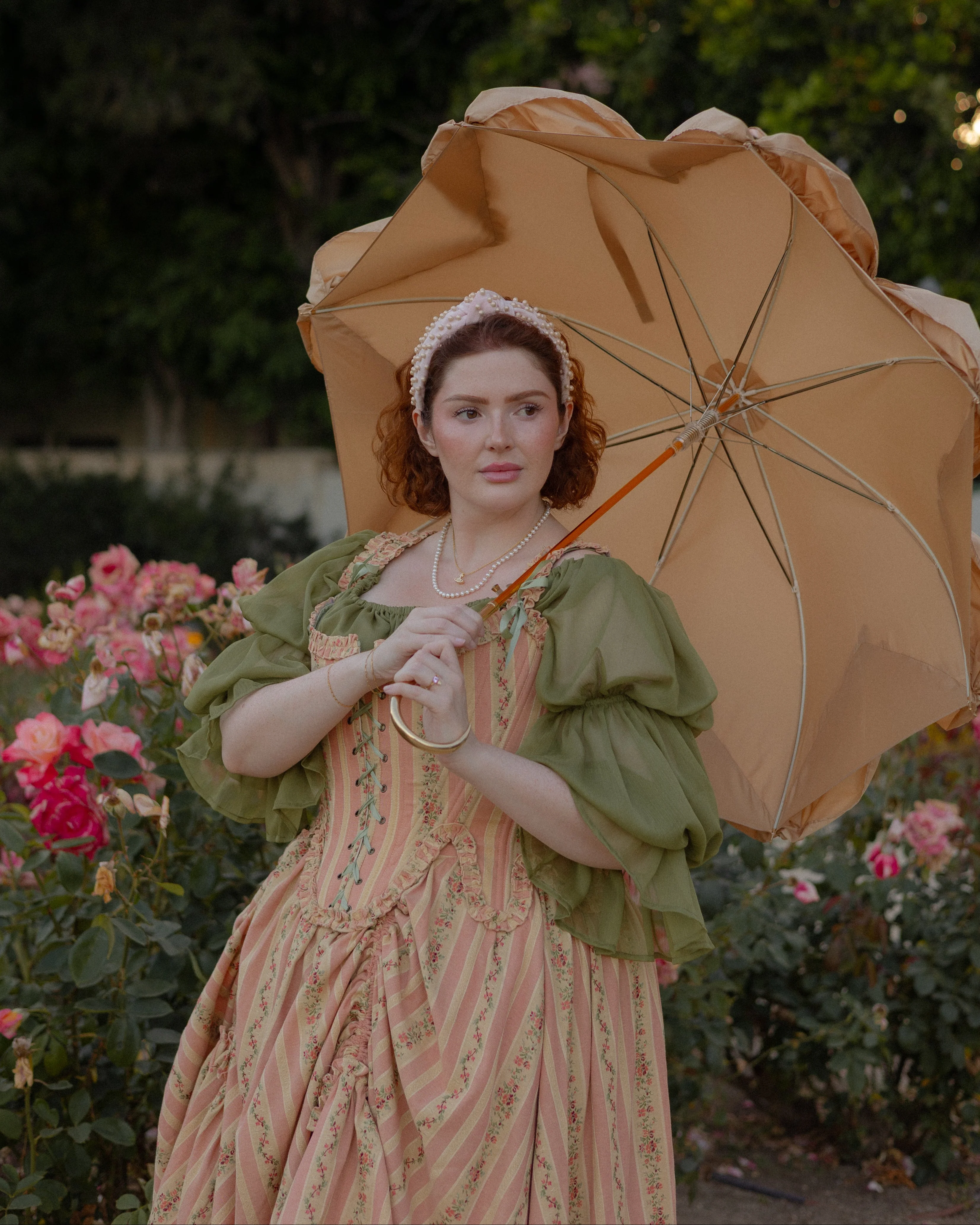 Rococo Pink 18th Century Stays - Image 17