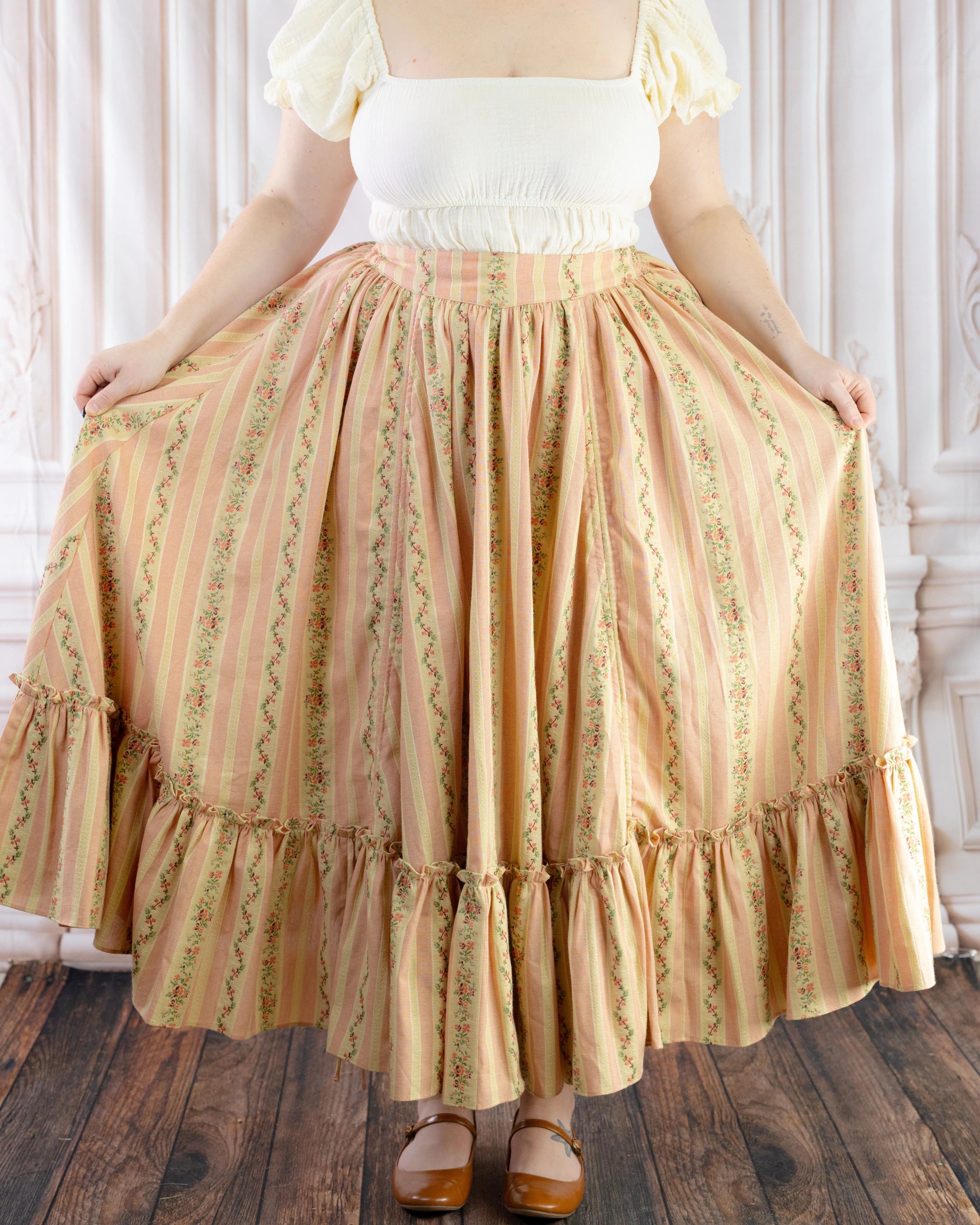 Rococo Pink Ruffle Skirt - Image 17